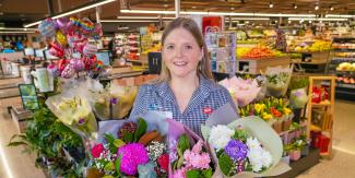 Amber with flowers - Sovereign Place IGA