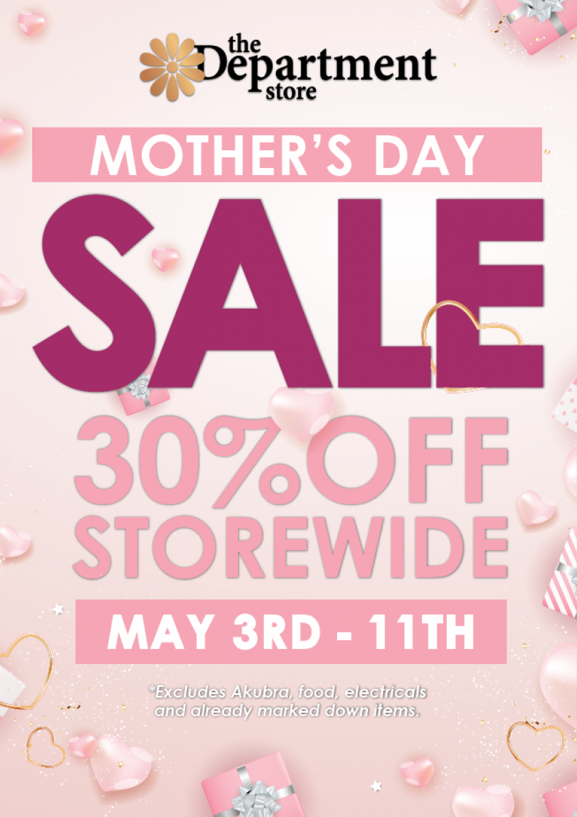 Department Store Mother's Day poster