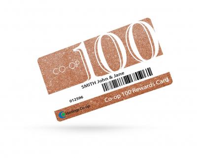 Co-op 100 welcome flier