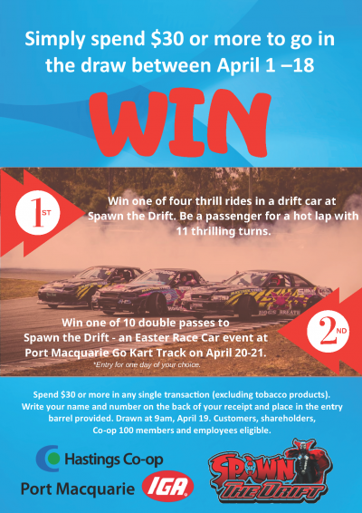 New competition at Port Macquarie IGA