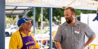 Brad and Wauchope Lions BBQ