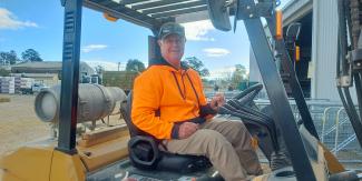 Rex Fowler at Mitre 10 & CRT