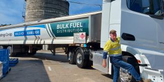 Hastings Co-op Bulk Fuel tanker